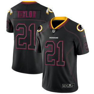 Nike Redskins #21 Sean Taylor Black Shadow Legend Limited Jersey