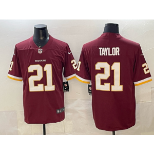 Nike Redskins 21 Sean Taylor Red Vapor Limited Men Jersey