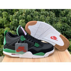 Nike SB x Air Jordan 4 Black Green Shoes