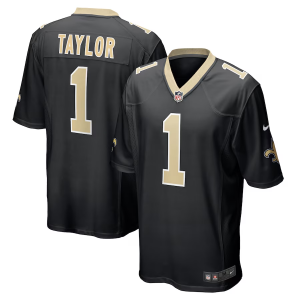 Nike Saints 1 Alontae Taylor Black Vapor Untouchable Limited Men Jersey Nike Saints 1 Alontae Taylor Black Vapor Untouchable Limited Men Jersey