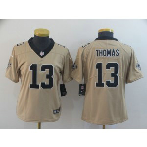 Nike Saints 13 Michael Thomas Gold Inverted Legend Women Jersey Nike Saints 13 Michael Thomas Gold Inverted Legend Women Jersey