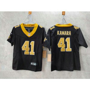 Nike Saints 41 Alvin Kamara Black F.U.S.E. Vapor Limited Youth Jersey Nike Saints 41 Alvin Kamara Black F.U.S.E. Vapor Limited Youth Jersey