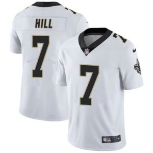 Nike Saints 7 Taysom Hill White Vapor Untouchable Limited Men Jersey Nike Saints 7 Taysom Hill White Vapor Untouchable Limited Men Jersey