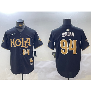 Nike Saints 94 Cameron Jordan Black Vapor Nola Baseball Logo Limited Men Jersey Nike Saints 94 Cameron Jordan Black Vapor Nola Baseball Logo Limited Men Jersey