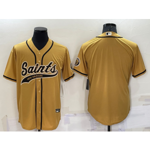 Nike Saints Blank Yellow Vapor Baseball Limited Men Jersey Nike Saints Blank Yellow Vapor Baseball Limited Men Jersey