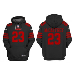 Nike San Francisco 49ers 23 Christian McCaffrey White Hoodie Nike San Francisco 49ers 23 Christian McCaffrey White Hoodie