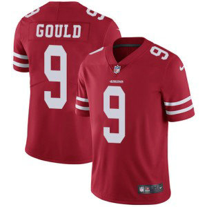 Nike San Francisco 49ers 9 Robbie Gould Red Vapor Untouchable Limited Men Jersey Nike San Francisco 49ers 9 Robbie Gould Red Vapor Untouchable Limited Men Jersey