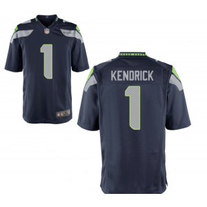 Nike Seahawks 1 Derion Kendrick Blue Vapor Limited Men Jersey Nike Seahawks 1 Derion Kendrick Blue Vapor Limited Men Jersey
