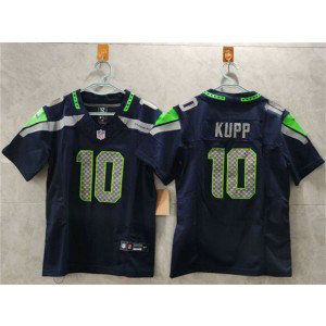 Nike Seahawks 10 Cooper Kupp Navy F.U.S.E. Vapor Limited Women Jersey(Run Small) Nike Seahawks 10 Cooper Kupp Navy F.U.S.E. Vapor Limited Women Jersey(Run Small)