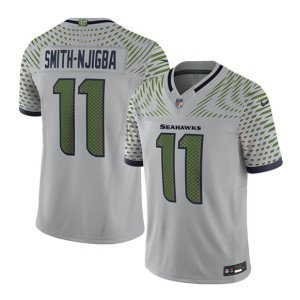 Nike Seahawks 11 Jaxon Smith-Njigba Gray 2025 Rivalries F.U.S.E. Vapor Limited Men Jersey Nike Seahawks 11 Jaxon Smith-Njigba Gray 2025 Rivalries F.U.S.E. Vapor Limited Men Jersey