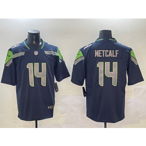 Nike Seahawks 14 D.K. Metcalf Blue Vapor Untouchable Limited Men Jersey Nike Seahawks 14 D.K. Metcalf Blue Vapor Untouchable Limited Men Jersey