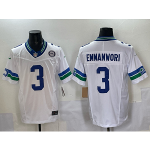 Nike Seahawks 3 Emmanwori White F.U.S.E. Vapor Limited Men Jersey Nike Seahawks 3 Emmanwori White F.U.S.E. Vapor Limited Men Jersey