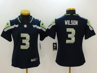 Nike Seahawks 3 Russell Wilson Navy Vapor Untouchable Women Limited Jersey Nike Seahawks 3 Russell Wilson Navy Vapor Untouchable Women Limited Jersey