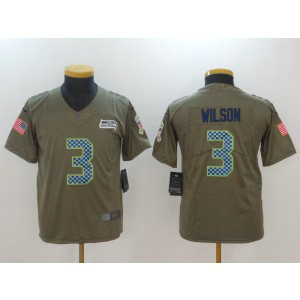 Nike Seahawks 3 Russell Wilson Olive 2017 Salute To Service Limited Youth Jersey Nike Seahawks 3 Russell Wilson Olive 2017 Salute To Service Limited Youth Jersey