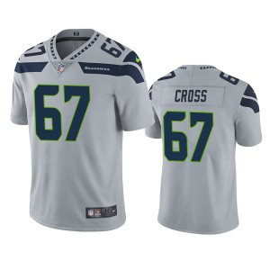 Nike Seahawks 67 Charles Cross Grey 2022 NFL Draft Vapor Untouchable Limited Men Jersey Nike Seahawks 67 Charles Cross Grey 2022 NFL Draft Vapor Untouchable Limited Men Jersey