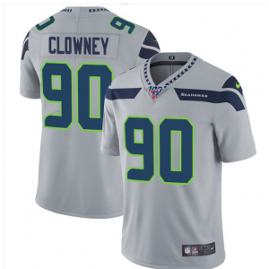 Nike Seahawks 90 Jadeveon Clowney Gray 100th Season Vapor Untouchable Limited Men Jersey Nike Seahawks 90 Jadeveon Clowney Gray 100th Season Vapor Untouchable Limited Men Jersey