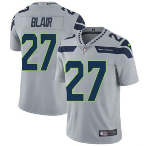 Nike Seattle Seahawks 27 Marquise Blair Vapor Untouchable Limited Gray Men Jersey Nike Seattle Seahawks 27 Marquise Blair Vapor Untouchable Limited Gray Men Jersey