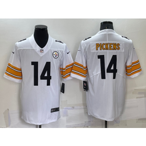 Nike Steelers 14 George Pickens White 2022 NFL Draft Vapor Untouchable Limited Men Jersey Nike Steelers 14 George Pickens White 2022 NFL Draft Vapor Untouchable Limited Men Jersey