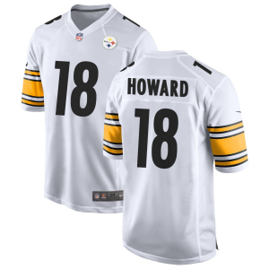 Nike Steelers 18 Will Howard White 2025 Draft Vapor Limited Men Jersey Nike Steelers 18 Will Howard White 2025 Draft Vapor Limited Men Jersey