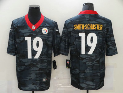 Nike Steelers 19 JuJu Smith Schuster Black Camo Limited Jersey Nike Steelers 19 JuJu Smith Schuster Black Camo Limited Jersey