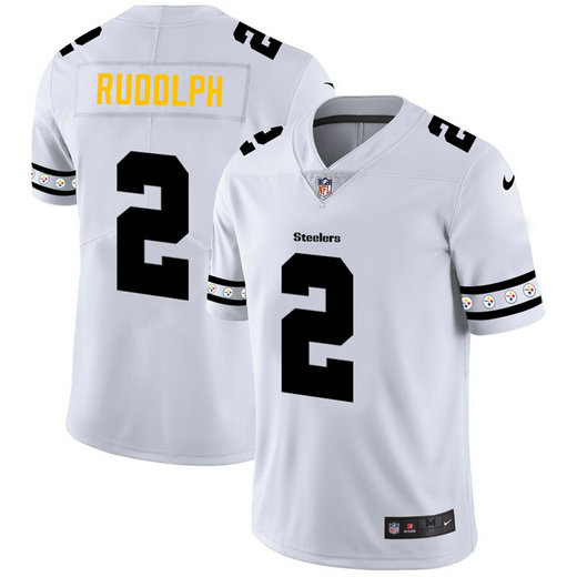 Nike Steelers 2 Mason Rudolph White Team Logos Fashion Vapor Limited Jersey Nike Steelers 2 Mason Rudolph White Team Logos Fashion Vapor Limited Jersey