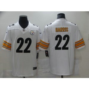Nike Steelers 22 Najee Harris White 2021 NFL Draft Vapor Limited Men Jersey Nike Steelers 22 Najee Harris White 2021 NFL Draft Vapor Limited Men Jersey