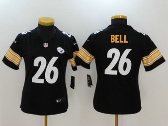 Nike Steelers 26 Le'Veon Bell Black Vapor Untouchable Women Limited Jersey Nike Steelers 26 Le'Veon Bell Black Vapor Untouchable Women Limited Jersey