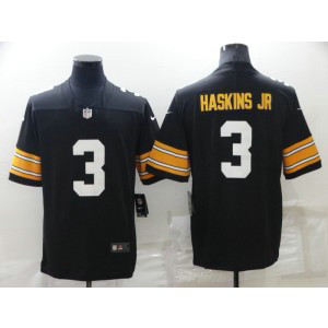Nike Steelers 3 Dwayne Haskins Jr. Black Vapor Untouchable Limited Men Jersey Nike Steelers 3 Dwayne Haskins Jr. Black Vapor Untouchable Limited Men Jersey