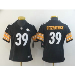 Nike Steelers 39 Minkah Fitzpatrick Black Vapor Untouchable Limited Women Jersey Nike Steelers 39 Minkah Fitzpatrick Black Vapor Untouchable Limited Women Jersey