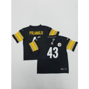 Nike Steelers 43 Troy Polamalu Black Toddler Jersey Nike Steelers 43 Troy Polamalu Black Toddler Jersey