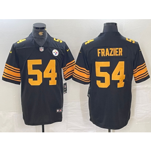 Nike Steelers 54 Frazier Black Vapor Color Rush Limited Men Jersey Nike Steelers 54 Frazier Black Vapor Color Rush Limited Men Jersey