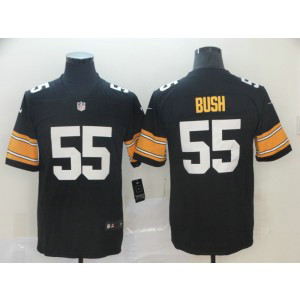 Nike Steelers 55 Devin Bush Black 2019 NFL Draft Vapor Untouchable Throwback Number Limited Men Jersey Nike Steelers 55 Devin Bush Black 2019 NFL Draft Vapor Untouchable Throwback Number Limited Men Jersey