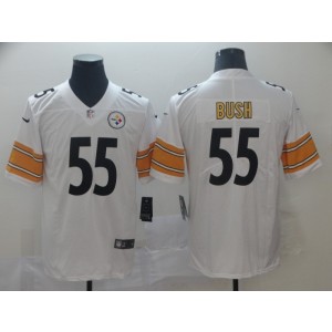Nike Steelers 55 Devin Bush White 2019 NFL Draft Vapor Untouchable Limited Men Jersey Nike Steelers 55 Devin Bush White 2019 NFL Draft Vapor Untouchable Limited Men Jersey