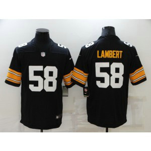 Nike Steelers 58 Jack Lambert Black New Vapor Untouchable Limited Men Jersey Nike Steelers 58 Jack Lambert Black New Vapor Untouchable Limited Men Jersey