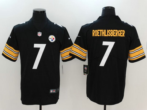 Nike Steelers 7 Ben Roethlisberger Black Vapor Untouchable Player Limited Jersey Nike Steelers 7 Ben Roethlisberger Black Vapor Untouchable Player Limited Jersey