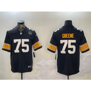Nike Steelers 75 Joe Greene Black Vapor Untouchable Limited Men Jersey Nike Steelers 75 Joe Greene Black Vapor Untouchable Limited Men Jersey