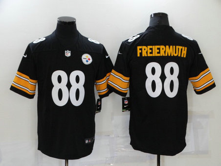 Nike Steelers 88 Pat Freiermuth Black Vapor Untouchable Limited Jersey Nike Steelers 88 Pat Freiermuth Black Vapor Untouchable Limited Jersey
