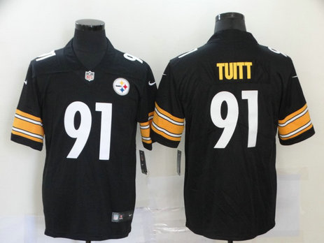 Nike Steelers 91 Stephon Tuitt Black Vapor Untouchable Limited Jersey Nike Steelers 91 Stephon Tuitt Black Vapor Untouchable Limited Jersey