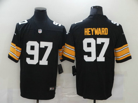 Nike Steelers 97 Cameron Heyward Black Alternate Vapor Untouchable Limited Jersey Nike Steelers 97 Cameron Heyward Black Alternate Vapor Untouchable Limited Jersey
