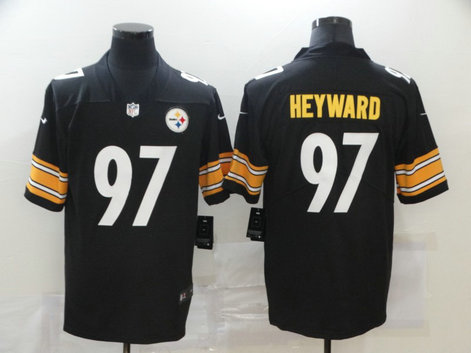Nike Steelers 97 Cameron Heyward Black Vapor Untouchable Limited Jersey Nike Steelers 97 Cameron Heyward Black Vapor Untouchable Limited Jersey