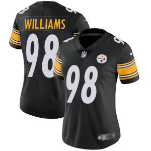 Nike Steelers 98 Vince Williams Black Vapor Untouchable Limited Women Jersey Nike Steelers 98 Vince Williams Black Vapor Untouchable Limited Women Jersey
