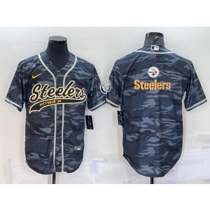 Nike Steelers Blank Camo Vapor Baseball Logo Limited Men Jersey Nike Steelers Blank Camo Vapor Baseball Logo Limited Men Jersey