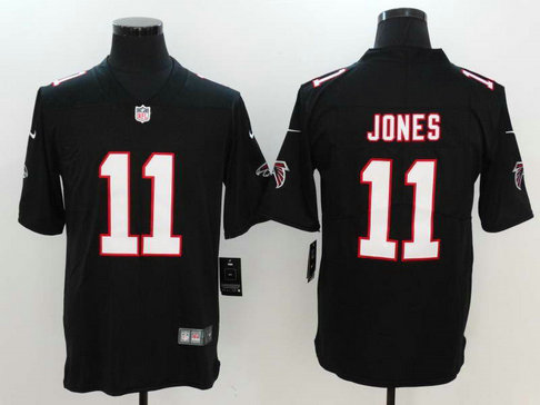 Nike Stitched Atlanta Falcons #11 Julio Jones Black Men's NFL Vapor Untouchable Limited Jersey Nike Stitched Atlanta Falcons #11 Julio Jones Black Men's NFL Vapor Untouchable Limited Jersey
