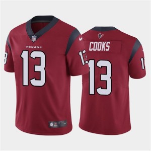 Nike Texans 13 Brandin Cooks New Red Vapor Untouchable Limited Men Jersey