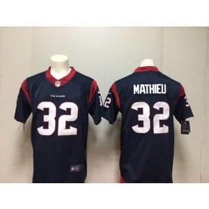 Nike Texans 32 Tyrann Mathieu Navy Blue Team Color Vapor Untouchable Limited Men Jersey