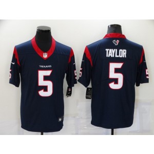 Nike Texans 5 Taylor Blue Vapor Untouchable Limited Men Jersey Nike Texans 5 Taylor Blue Vapor Untouchable Limited Men Jersey