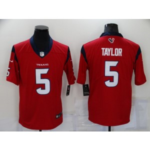 Nike Texans 5 Taylor Red Vapor Untouchable Limited Men Jersey Nike Texans 5 Taylor Red Vapor Untouchable Limited Men Jersey
