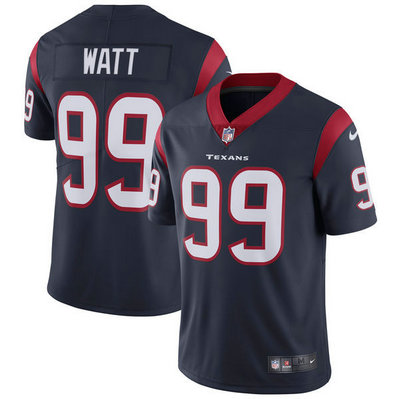 Nike Texans 99 J.J. Watt Navy Vapor Untouchable Limited Jersey Nike Texans 99 J.J. Watt Navy Vapor Untouchable Limited Jersey