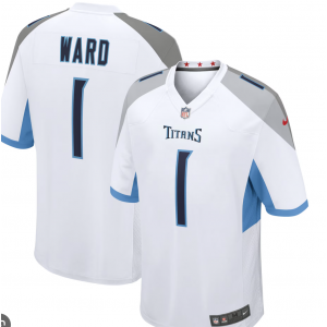 Nike Titans 1 Cameron Ward White 2025 Draft Vapor Limited Men Jersey Nike Titans 1 Cameron Ward White 2025 Draft Vapor Limited Men Jersey