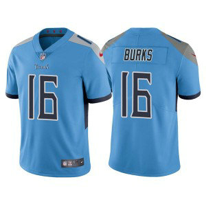 Nike Titans 16 Treylon Burks Light Blue 2022 NFL Draft Vapor Untouchable Limited Men Jersey Nike Titans 16 Treylon Burks Light Blue 2022 NFL Draft Vapor Untouchable Limited Men Jersey